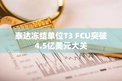 泰达冻结单位T3 FCU突破4.5亿美元大关