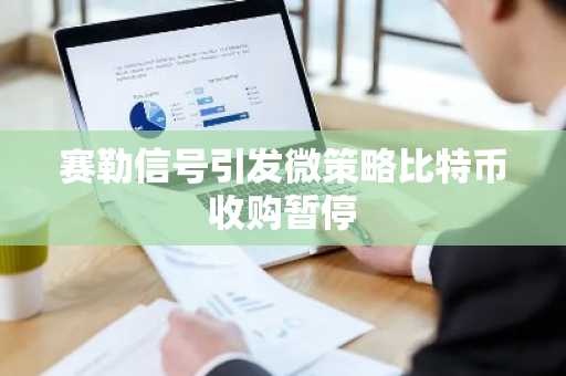 赛勒信号引发微策略比特币收购暂停
