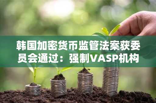 韩国加密货币监管法案获委员会通过：强制VASP机构依据外汇法注册