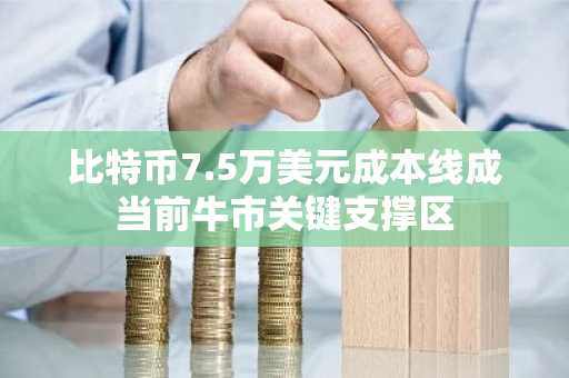 比特币7.5万美元成本线成当前牛市关键支撑区
