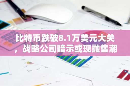 比特币跌破8.1万美元大关，战略公司暗示或现抛售潮
