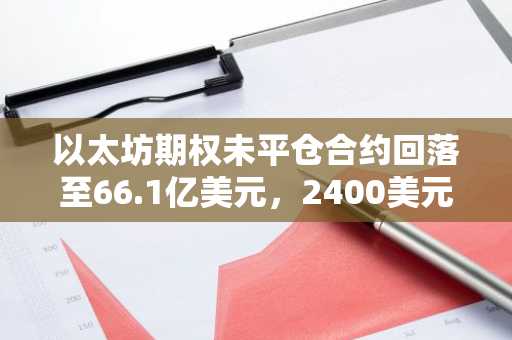 以太坊期权未平仓合约回落至66.1亿美元，2400美元看涨合约最活跃