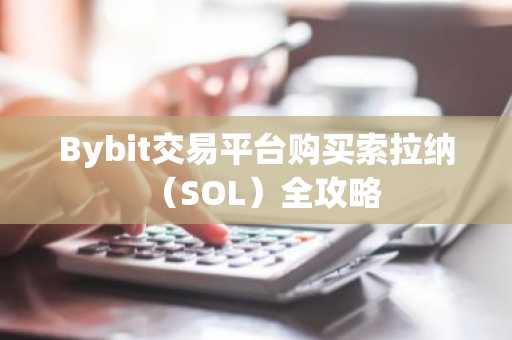 Bybit交易平台购买索拉纳（SOL）全攻略
