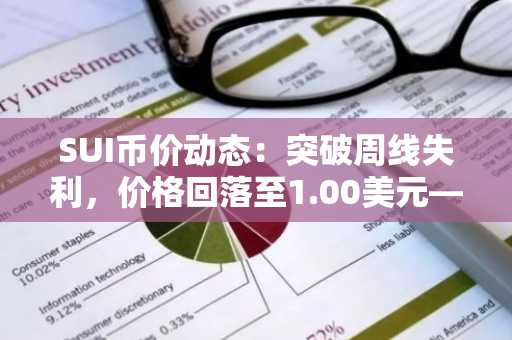 SUI币价动态：突破周线失利，价格回落至1.00美元——1.05美元成关键阻力