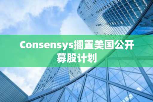 Consensys搁置美国公开募股计划