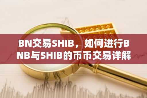 BN交易SHIB,如何进行BNB与SHIB的币币交易详解