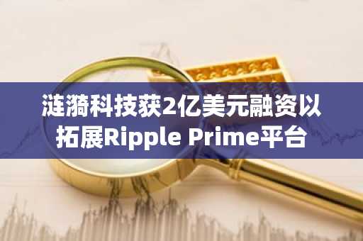 涟漪科技获2亿美元融资以拓展Ripple Prime平台