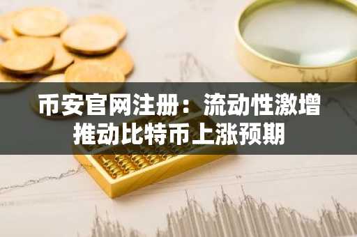 币安官网注册：流动性激增推动比特币上涨预期
