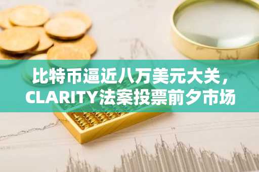 比特币逼近八万美元大关，CLARITY法案投票前夕市场激荡