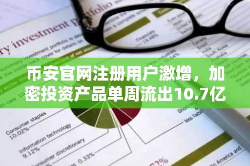 币安官网注册用户激增，加密投资产品单周流出10.7亿美元