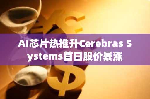 AI芯片热推升Cerebras Systems首日股价暴涨