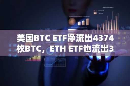 美国BTC ETF净流出4374枚BTC，ETH ETF也流出35904枚ETH