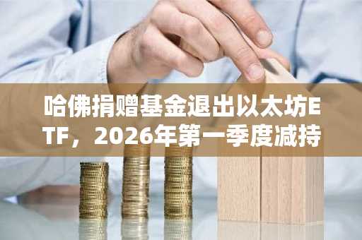 哈佛捐赠基金退出以太坊ETF，2026年第一季度减持IBIT 43%