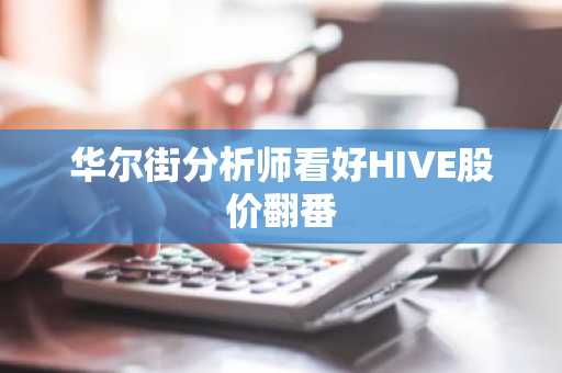 华尔街分析师看好HIVE股价翻番