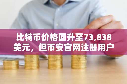 比特币价格回升至73,838美元，但币安官网注册用户关注资金外流隐忧