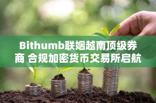 Bithumb联姻越南顶级券商 合规加密货币交易所启航