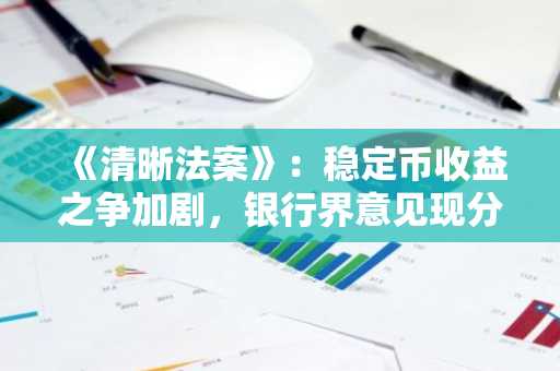 《清晰法案》：稳定币收益之争加剧，银行界意见现分歧