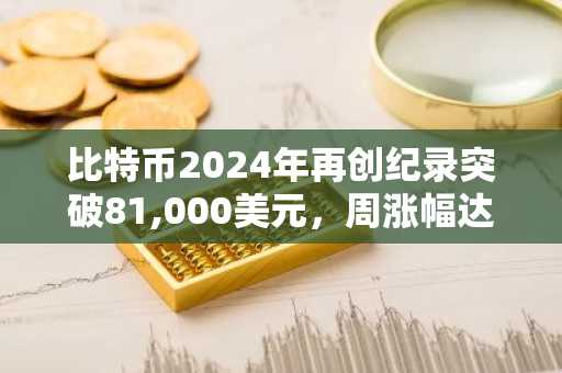 比特币2024年再创纪录突破81,000美元，周涨幅达5.3%