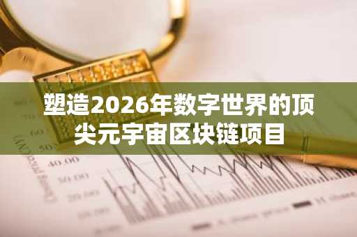 塑造2026年数字世界的顶尖元宇宙区块链项目