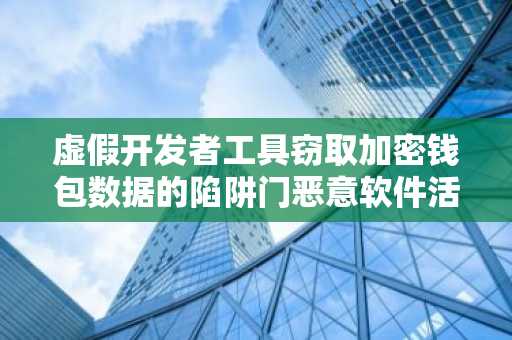 虚假开发者工具窃取加密钱包数据的陷阱门恶意软件活动