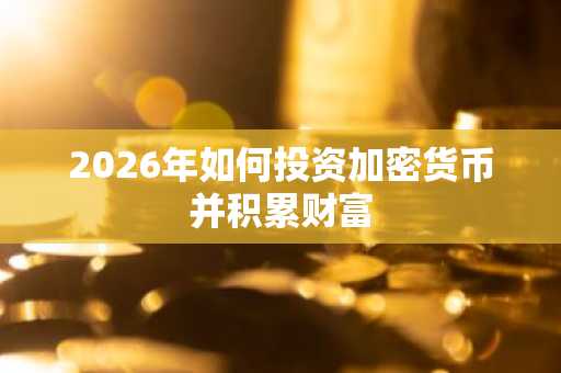 2026年如何投资加密货币并积累财富