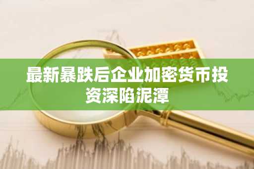 最新暴跌后企业加密货币投资深陷泥潭