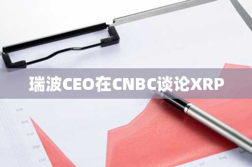 瑞波CEO在CNBC谈论XRP