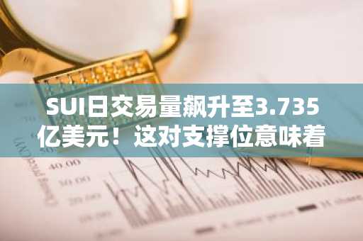 SUI日交易量飙升至3.735亿美元!这对支撑位意味着什么?