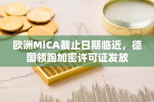 欧洲MiCA截止日期临近,德国领跑加密许可证发放
