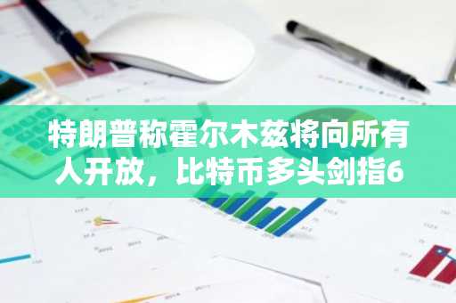 特朗普称霍尔木兹将向所有人开放，比特币多头剑指6.7万美元