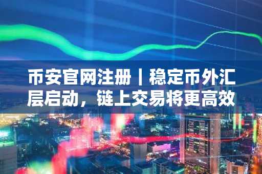 币安官网注册｜稳定币外汇层启动，链上交易将更高效
