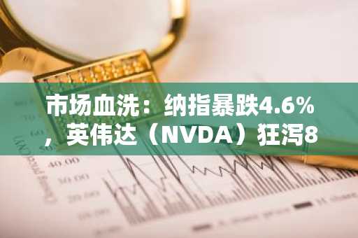 市场血洗：纳指暴跌4.6%，英伟达（NVDA）狂泻8%遭遇大规模抛售