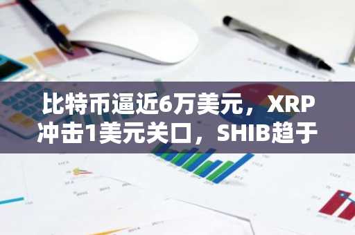 比特币逼近6万美元，XRP冲击1美元关口，SHIB趋于稳定