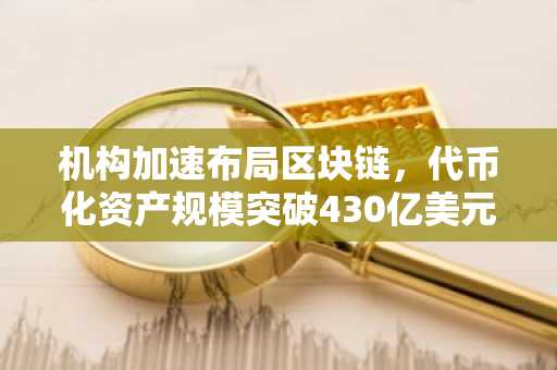 机构加速布局区块链,代币化资产规模突破430亿美元