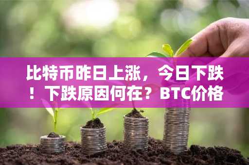 比特币昨日上涨,今日下跌!下跌原因何在?BTC价格下一步如何?两家分析公司揭示...