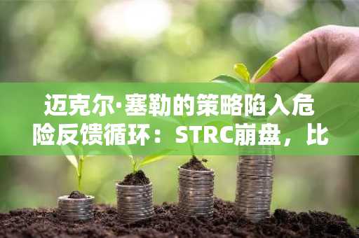 迈克尔·塞勒的策略陷入危险反馈循环:STRC崩盘,比特币下挫