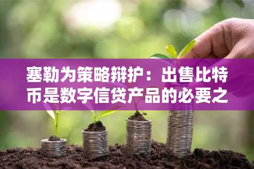 塞勒为策略辩护：出售比特币是数字信贷产品的必要之举