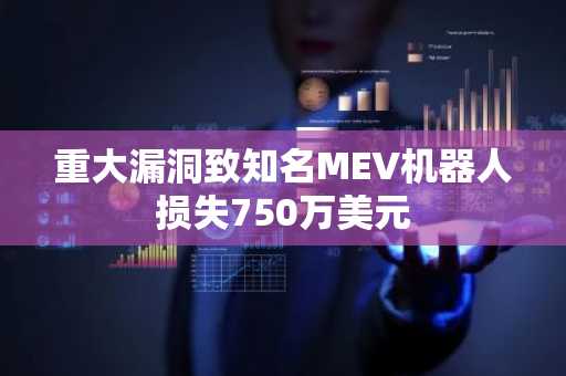重大漏洞致知名MEV机器人损失750万美元