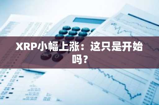 XRP小幅上涨:这只是开始吗?