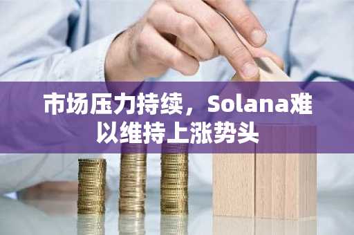 市场压力持续，Solana难以维持上涨势头